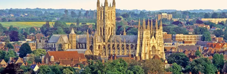 En route pour Canterbury en Angleterre En route pour Canterbury en Angleterre